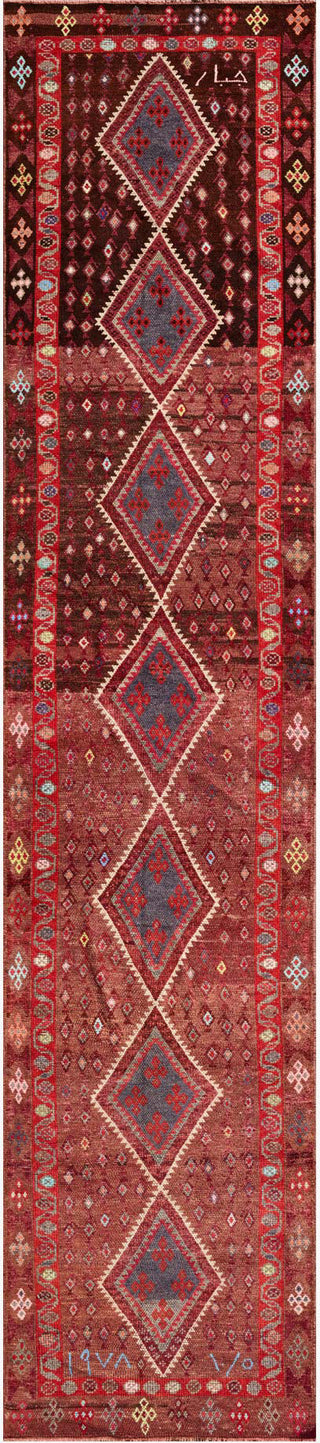 Loloi Turkish Hand Knots One of a Kind Red Area Rug main image