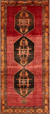 Loloi Turkish Hand Knots One of a Kind Red Area Rug Main Image