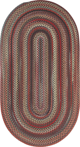 Capel Portland 0346 Coal 300 Area Rug Oval