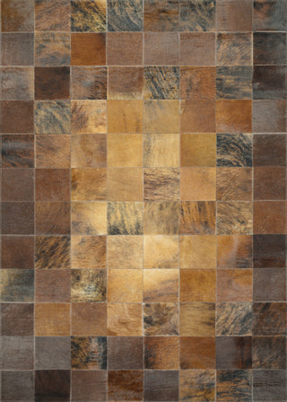 Couristan Chalet Tile Brown Area Rug