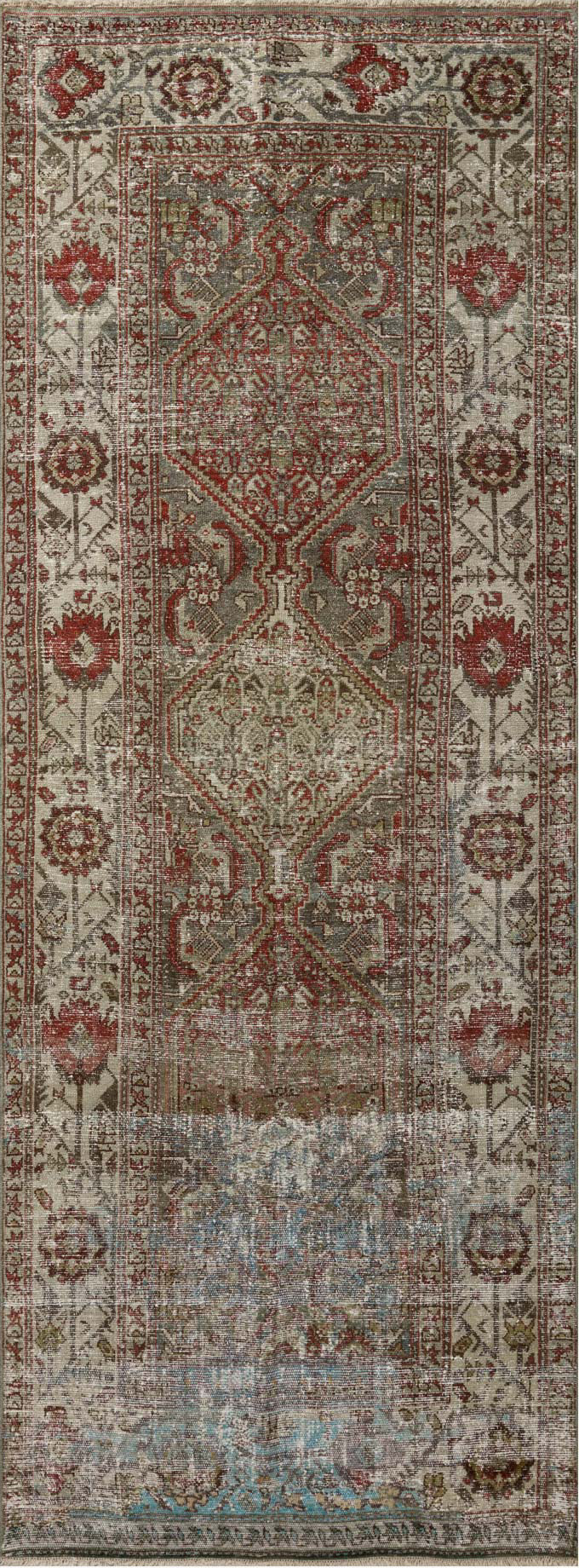 Loloi Persian One of a Kind Red Area Rug