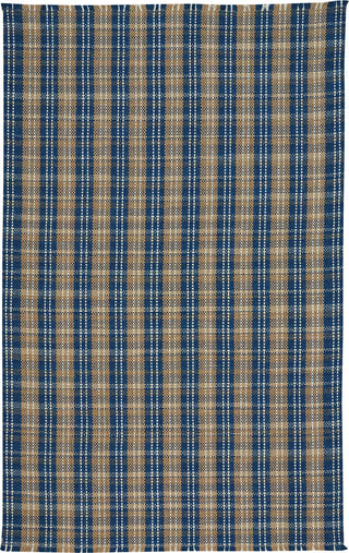 Capel Thames 0387 Azure Area Rug Rectangle/Vertical Stripe Rectangle