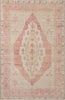 Loloi Turkish Hand Knots One of a Kind Pink Area Rug main image