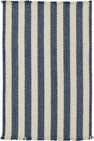 Capel Nags Head 0404 Blue Stripe 460 Area Rug Rectangle