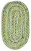 Capel Ocracoke 0425 Pale Green 225 Area Rug Oval