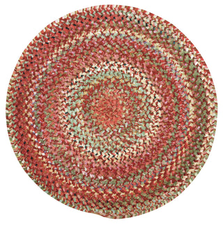 Capel Ocracoke 0425 Pink 525 Area Rug Round