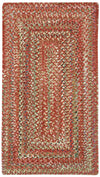 Capel Ocracoke 0425 Pink 525 Area Rug Concentric Rectangle