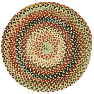 Capel St Johnsbury 0440 Wheat 100 Area Rug Round