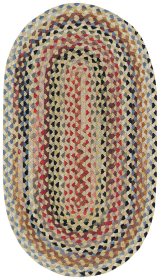 Capel St Johnsbury 0440 Wheat 100 Area Rug Oval