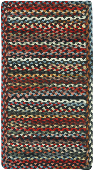 Capel St Johnsbury 0440 Darkest Black 300 Area Rug Cross Sewn Rectangle