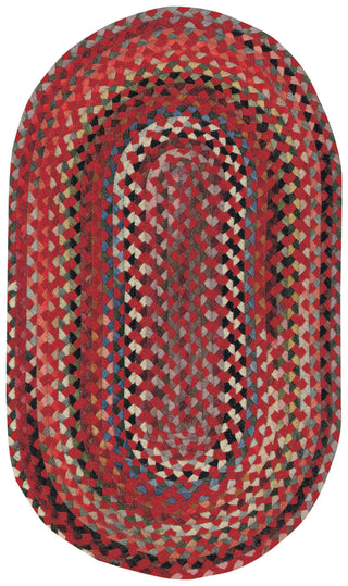 Capel St Johnsbury 0440 Medium Red 500 Area Rug Oval