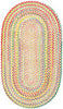 Capel Baby's Breath 0450 Light Yellow 150 Area Rug Oval
