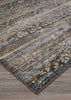 Couristan Zahara All Over Diamond Black/Light Blue/Oatmeal Area Rug Close Up Image