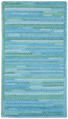 Capel Waterway 0470 Blue 400 Area Rug Cross Sewn Rectangle