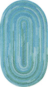 Capel Waterway 0470 Blue 400 Area Rug Oval