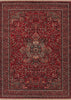 Couristan Kashimar All Over Center Medallion Antique Red Area Rug