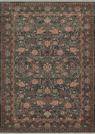 Couristan Kashimar Floral Vase Sage Area Rug main image