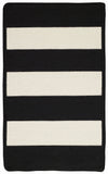 Capel Willoughby 0848 Black/White 320 Area Rug Cross Sewn Rectangle