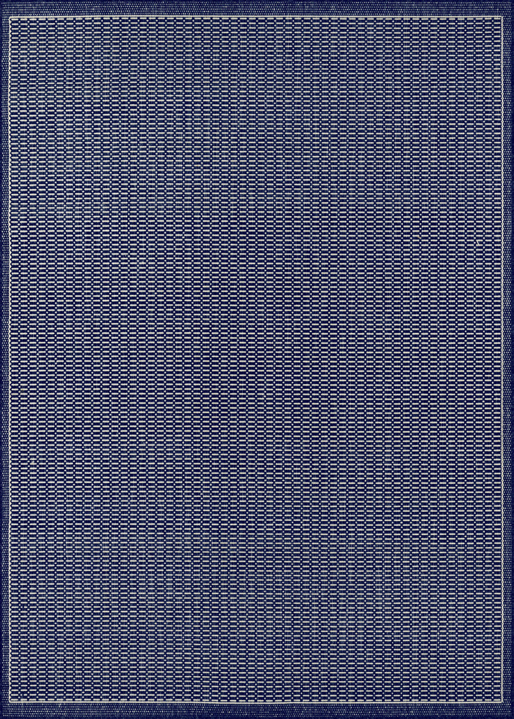 Couristan Recife Saddlestitch Ivory/Indigo Area Rug main image