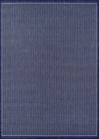 Couristan Recife Saddlestitch Ivory/Indigo Area Rug main image