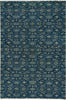 Capel Illustrious 1082 Cobalt Area Rug Rectangle/Vertical Stripe Rectangle
