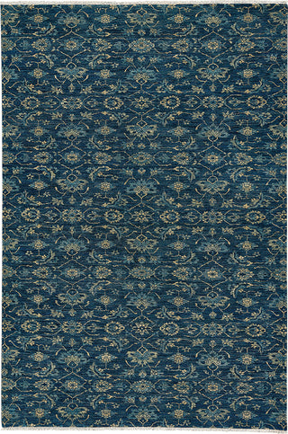 Capel Illustrious 1082 Cobalt Area Rug Rectangle/Vertical Stripe Rectangle