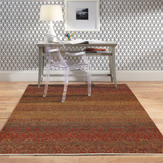 Capel Apex 1083 Salmon Area Rug Rectangle Roomshot Image 1 Feature