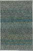 Capel Apex 1083 Azure Area Rug Rectangle/Vertical Stripe Rectangle