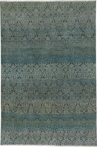 Capel Apex 1083 Azure Area Rug Rectangle/Vertical Stripe Rectangle