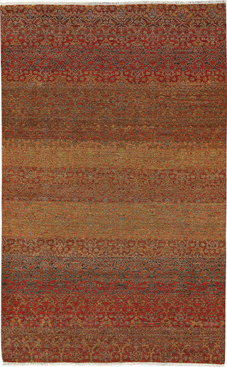 Capel Apex 1083 Salmon Area Rug Rectangle/Vertical Stripe Rectangle