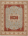 Capel Biltmore Plantation-Voyage 1113 Blue Cream Area Rug main image