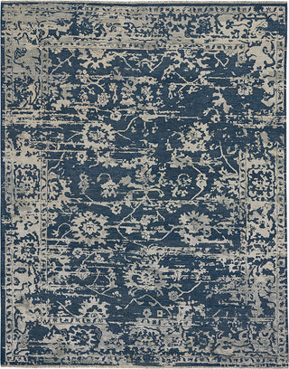 Capel Jain 1201 Blue Area Rug Rectangle