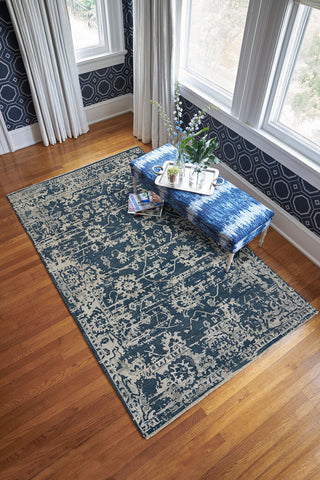 Capel Jain 1201 Blue Area Rug 