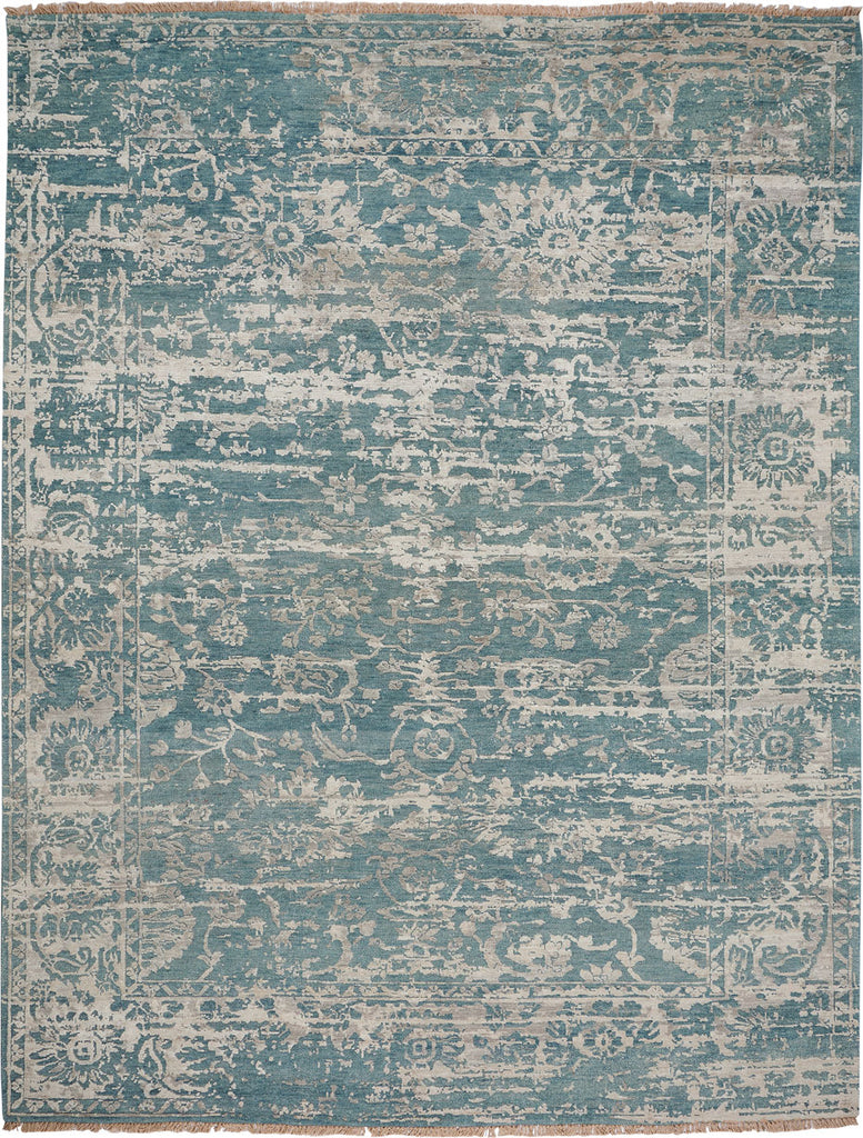 Capel Jain 1201 Mediterranean Blue Area Rug