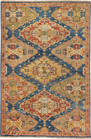 Capel Charleigh-Kazak 1206 Azure Multi Area Rug Rectangle