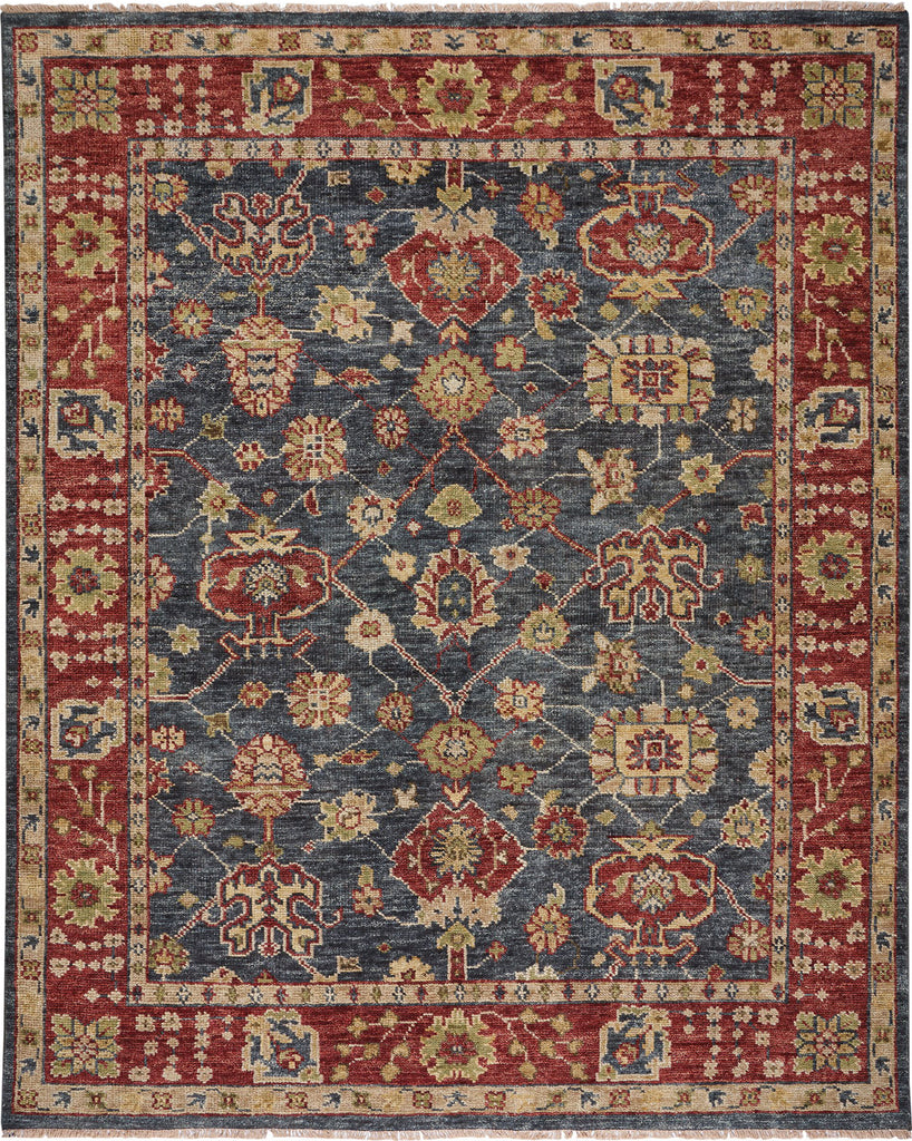 Capel Charleigh-Peshawar 1209 Blue Red Area Rug main image