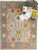 Capel Elan 1220 Blue Multi Area Rug Rectangle Roomshot Image 1 Feature