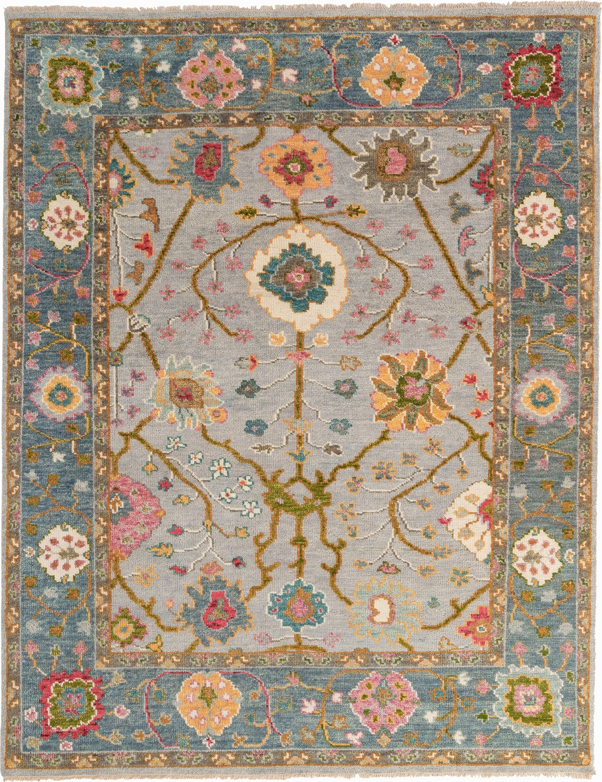 Capel Cambridge Rugs Capel Elan 1220 Cerulean Multi Area Rug – Incredible Rugs and Decor