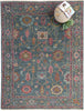 Capel Elan 1220 Azure Multi Area Rug Rectangle Roomshot Image 1 Feature