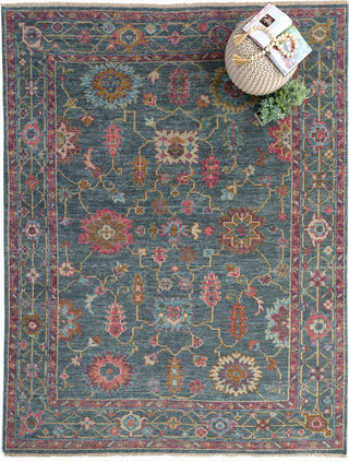 Capel Elan 1220 Azure Multi Area Rug Rectangle Roomshot Image 1 Feature