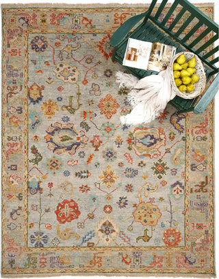 Capel Elan 1220 Cerulean Multi Area Rug Rectangle Roomshot Image 1 Feature