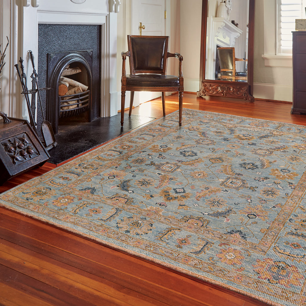 Capel Braymore-Adelaide 1221 Ivory Slate Area Rug Rectangle Roomshot Image 1 Feature