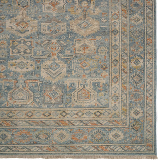 Capel Wentworth-Barrett 1226 Blue Area Rug Rectangle Corner Image