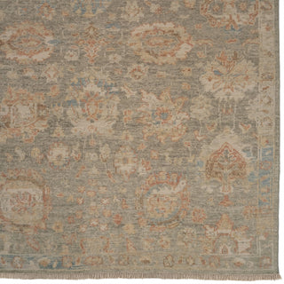 Capel Wentworth-Amara 1227 Ash Gray Area Rug Rectangle Corner Image