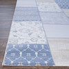 Couristan Marina Gardenpatchwork Oyster/Pearl Area Rug Corner Image