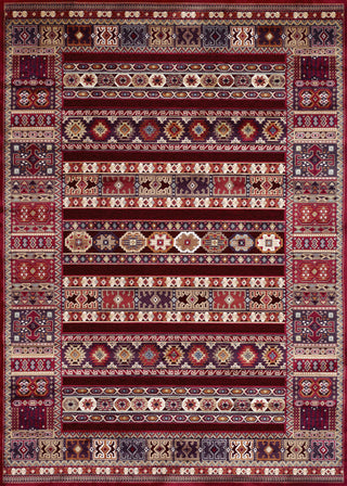 Couristan Cire` Jerrico Ruby Area Rug