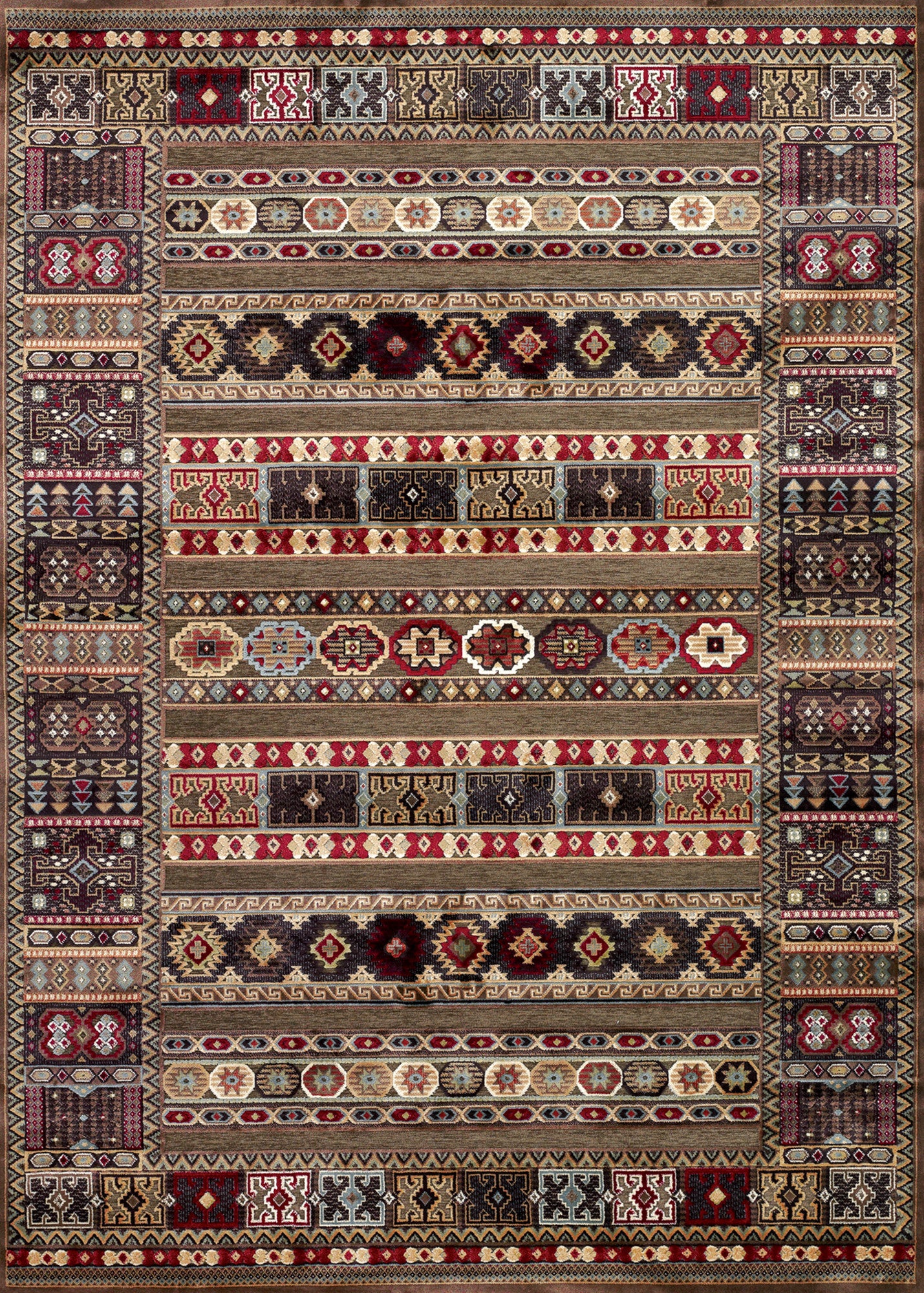 Couristan Cire` Victoria Mansion Saddle Area Rug – Incredible Rugs and ...