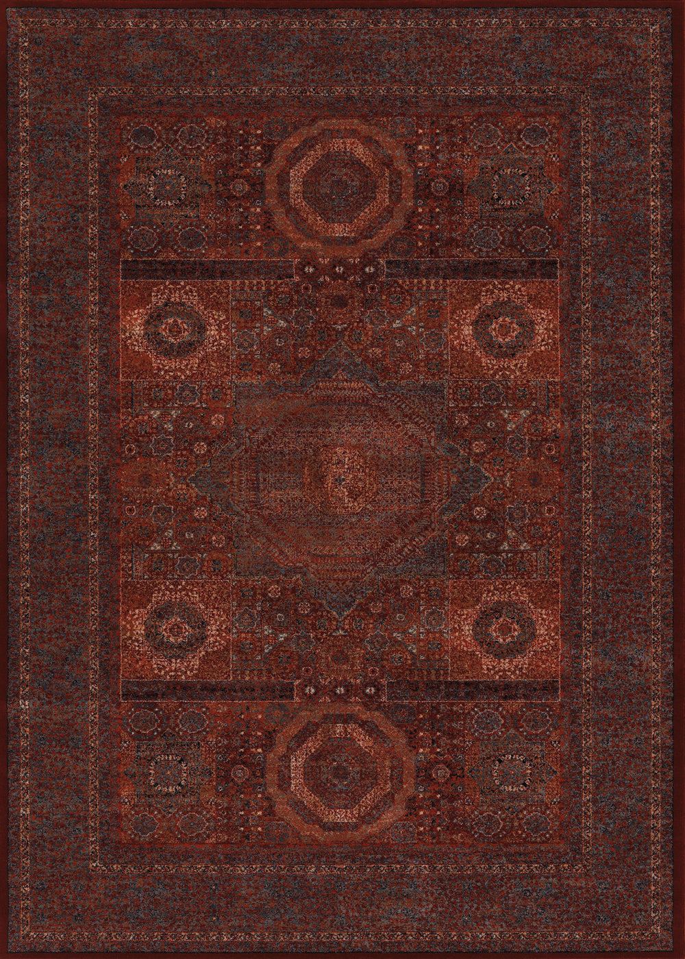 Couristan Old World Classics Mamluken Burgundy Area Rug