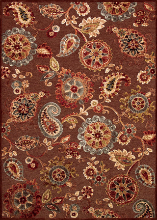 Couristan Cire` Marlow Quartz/Ruby Area Rug