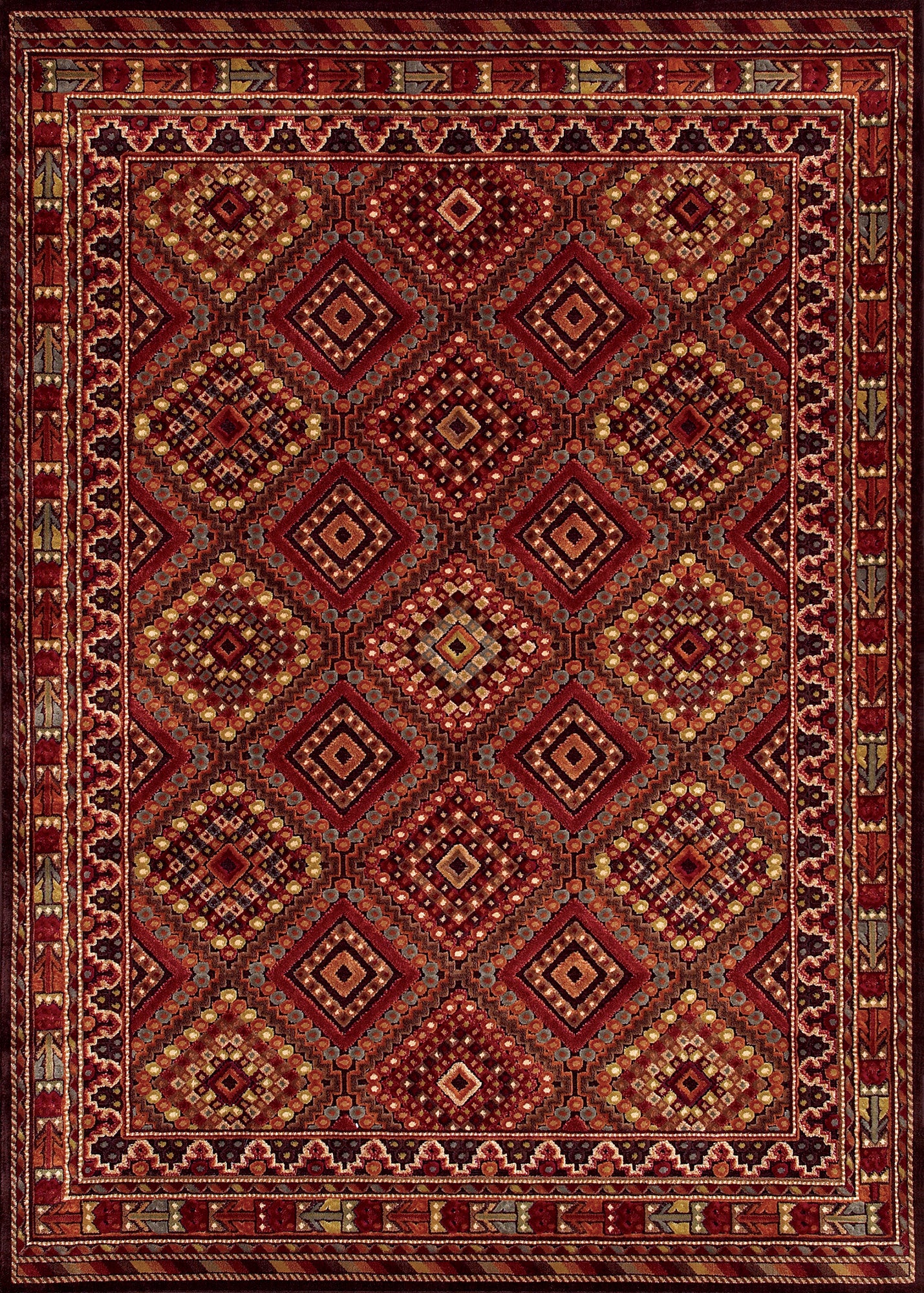 Couristan Cire` Victoria Mansion Saddle Area Rug – Incredible Rugs and ...